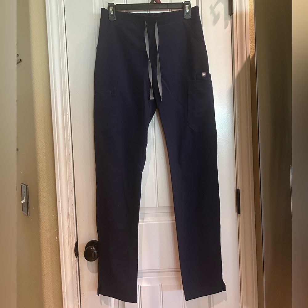 Figs Navy Blue Scrub Pants